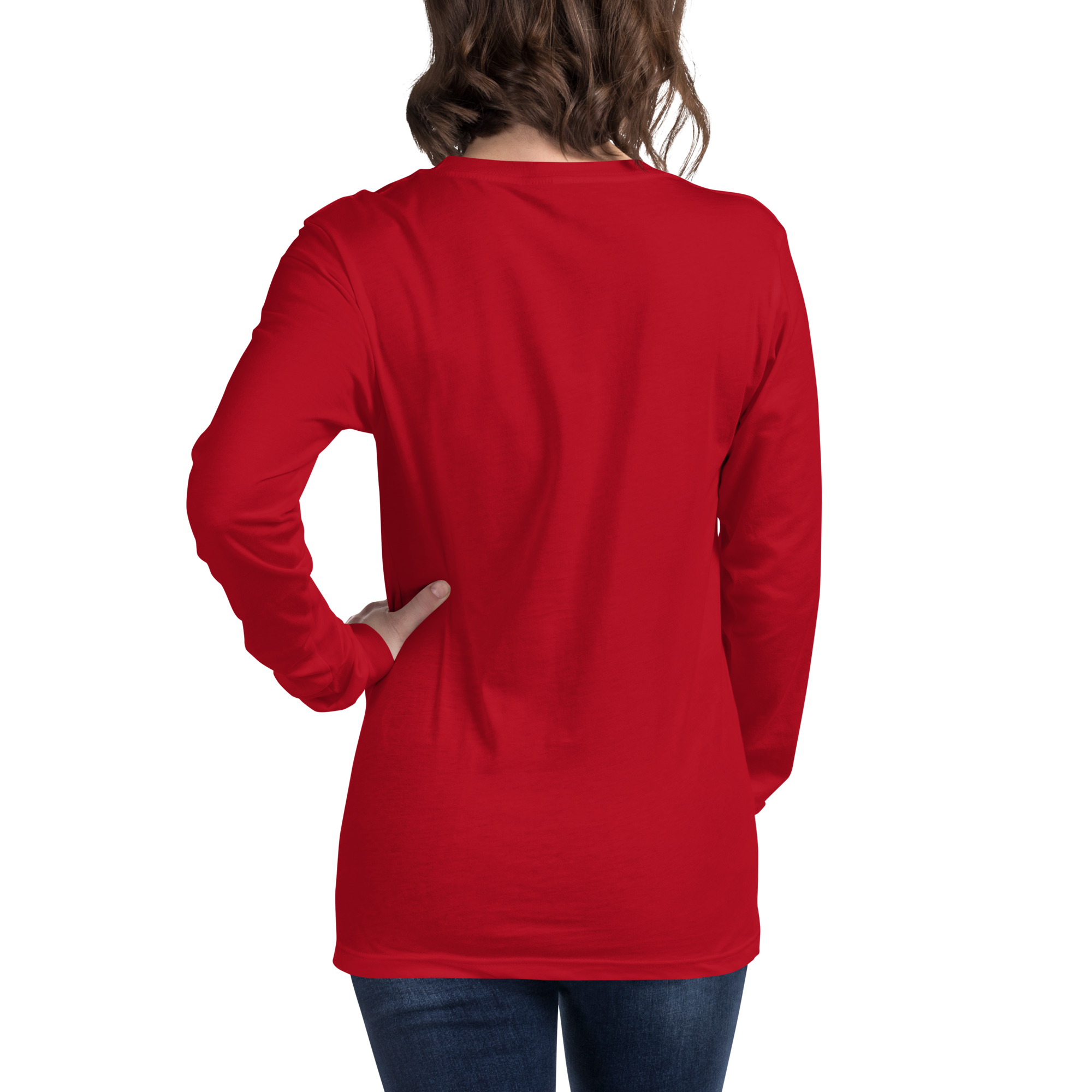 Unisex Long Sleeve Tee Iraq - Image 27