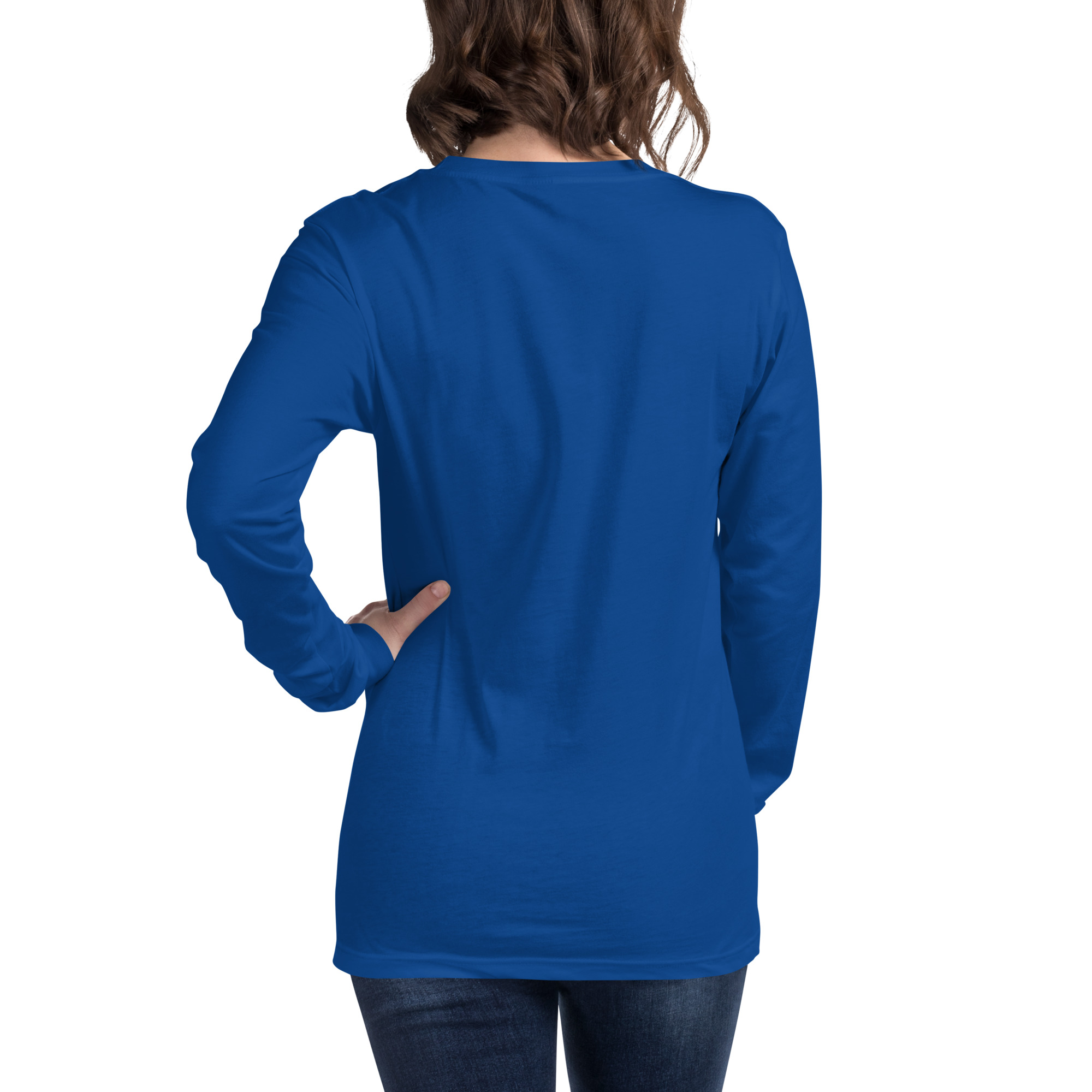 Unisex Long Sleeve Tee Iraq - Image 30